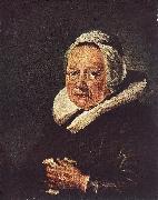 DOU, Gerrit Portrait of an Old Woman df oil on canvas